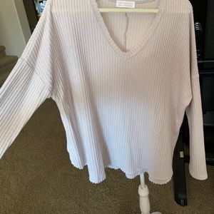 Oversized, grey sweater, boutique